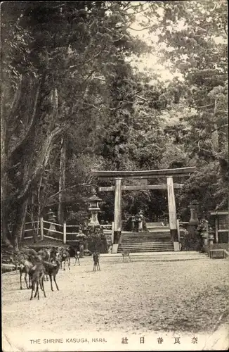 Ak Nara Präfektur Nara Japan, Kasugaschrein