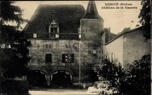 Ak Denicé Rhône, Chateau de la Venerie