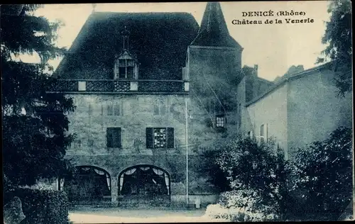 Ak Denicé Rhône, Chateau de la Venerie