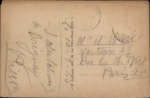 Ak Brignais Rhône, Vue generale