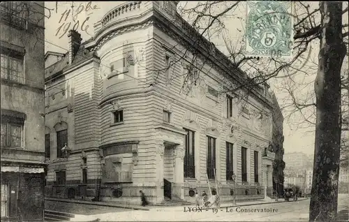 Ak Lyon Rhône, Das Konservatorium