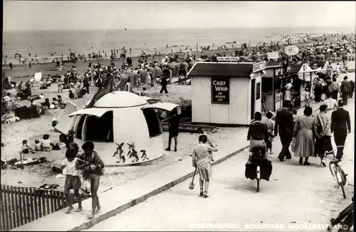 Ak Scheveningen Den Haag Südholland, Boulevard Noorderstrand