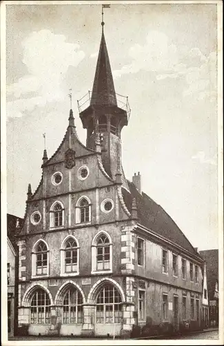 Ak Burgsteinfurt Steinfurt im Münsterland, Altes Rathaus