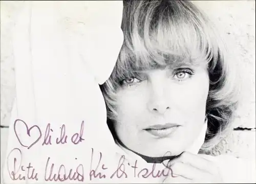 Ak Schauspielerin Ruth Maria Kubitschek, Portrait, Autogramm