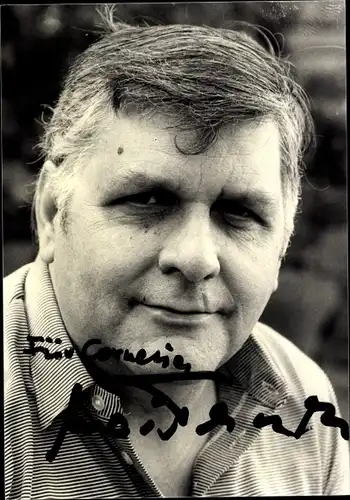 Foto Ak Schauspieler Max Teschke, Portrait, Autogramm