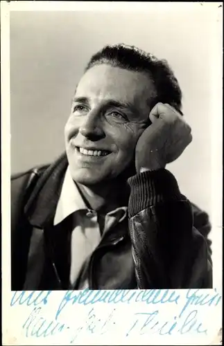 Foto Ak Schauspieler Hans Peter Thielen, Portrait, Autogramm
