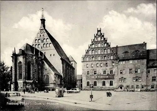 Ak Freiberg in Sachsen, Dom und Museum