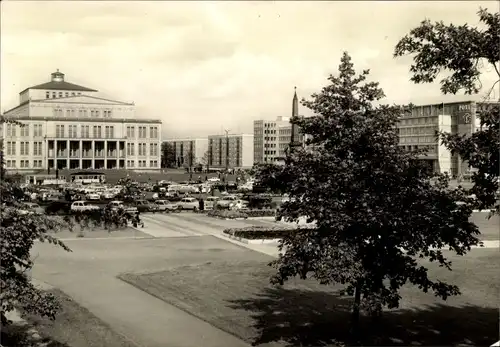 Ak Leipzig in Sachsen, Karl-Marx-Platz
