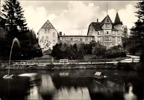 Ak Schierke Wernigerode im Harz, FDGB-Heim Hermann Gieseler