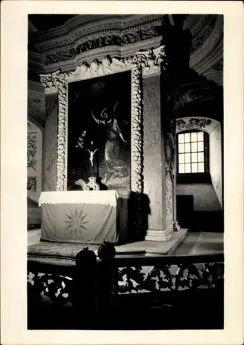 Ak Eisenberg in Thüringen, Schlosskirche, Altar