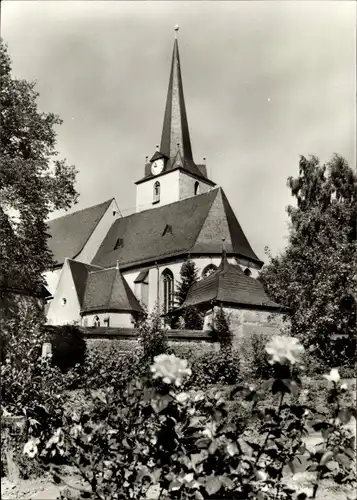 Ak Schleiz im Vogtland Thüringen, Bergkirche