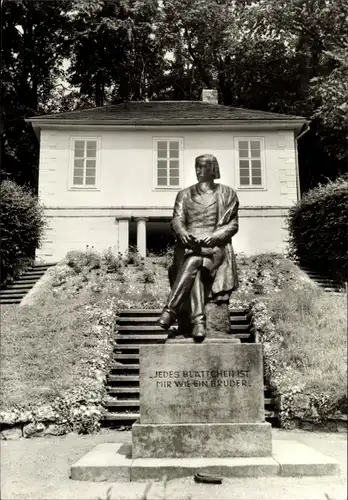 Ak Eisfeld in Thüringen, Otto-Ludwig-Denkmal