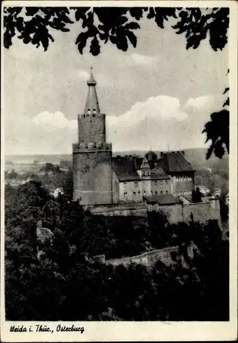 Ak Weida in Thüringen, Osterburg