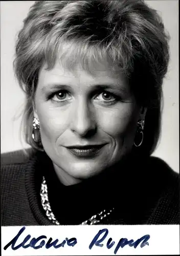 Ak Fernsehjournalistin Marina Ruperti, Portrait, Autogramm
