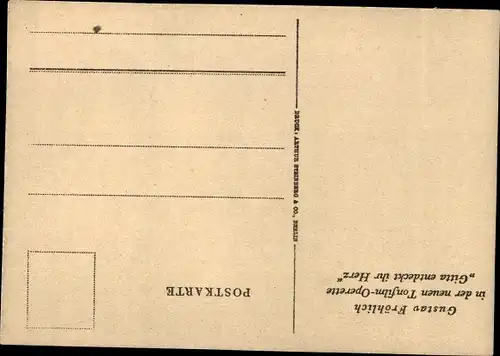 Ak Schauspieler Gustav Fröhlich, Gitta entdeckt ihr Herz, Zigarette