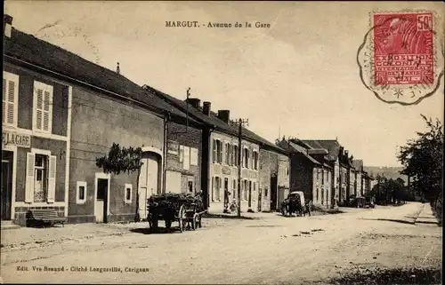 Ak Margut Ardennes, Avenue de la Gare, Café