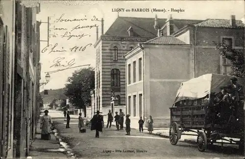 Ak Ligny en Barrois Meuse, Hospiz