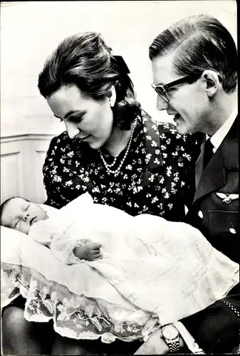 Ak Prinzessin Margriet der Niederlande, Pieter v. Vollenhove, Prinz Maurits