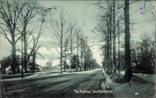 Ak Southampton Hampshire England, The Avenue