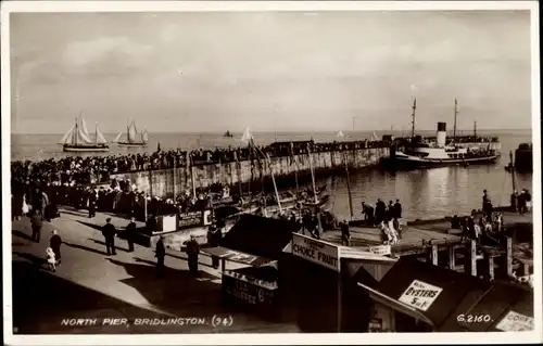 Ak Bridlington East Riding of Yorkshire, North Pier