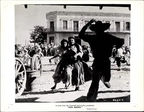 66 Pressefotos Marlon Brando, Anthony Quinn, Viva Zapata!