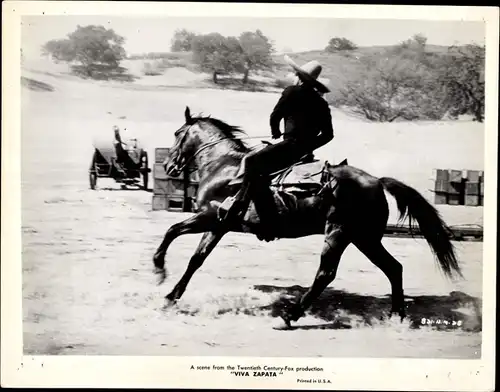 66 Pressefotos Marlon Brando, Anthony Quinn, Viva Zapata!