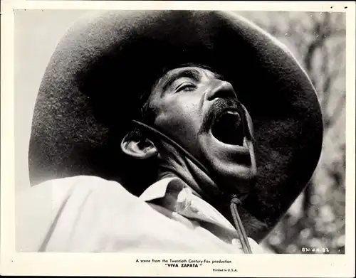 66 Pressefotos Marlon Brando, Anthony Quinn, Viva Zapata!