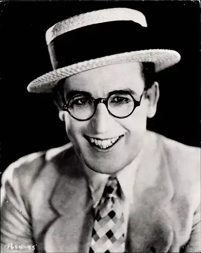 46 Pressefotos Harold Lloyd, Portraits und Filmszenen