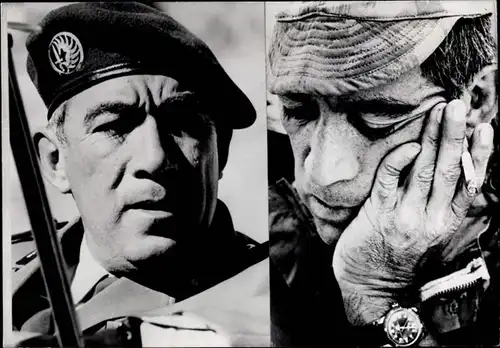 29 Pressefoto Anthony Quinn, Portraits und Filmszenen