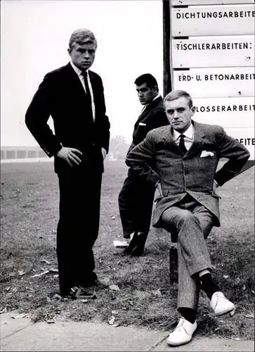 231 Pressefotos Hardy Krüger, Martin Held, Bumerang(1960), Filmszenen