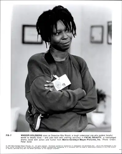 63 Pressefotos Whoopi Goldberg, Portraits und Filmszenen