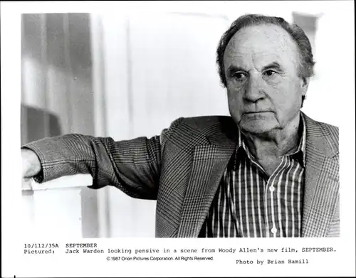 21 Pressefotos Jack Warden, Portraits und Filmszenen