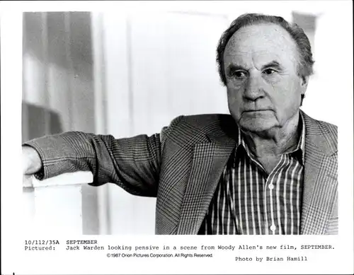 21 Pressefotos Jack Warden, Portraits und Filmszenen