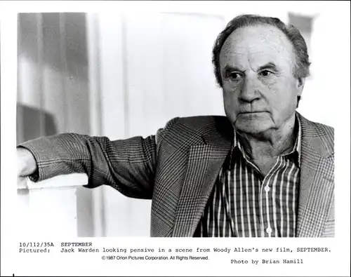 21 Pressefotos Jack Warden, Portraits und Filmszenen