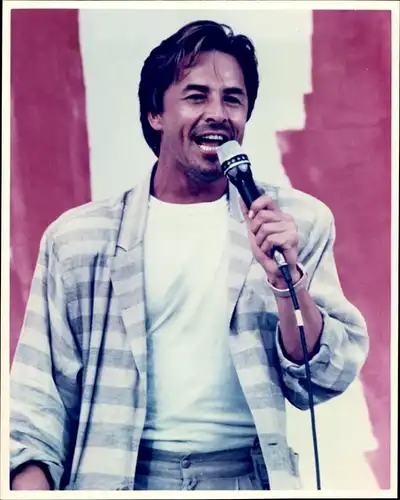 40 Pressefotos Don Johnson, Portraits und Filmszenen