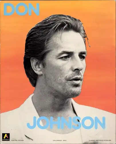 40 Pressefotos Don Johnson, Portraits und Filmszenen