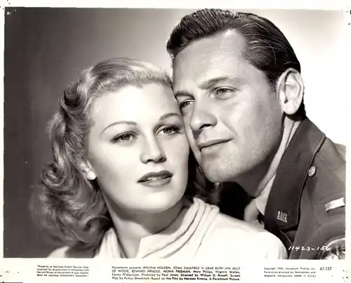 38 Pressefotos William Holden, Portraits und Filmszenen