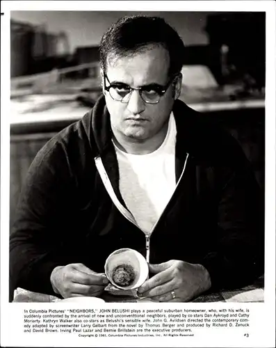 23 Pressefotos James Belushi und John Belushi, Portraits und Filmszenen