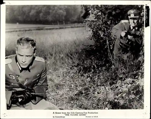 31 Pressefotos Marlon Brando, Portraits und Filmszenen