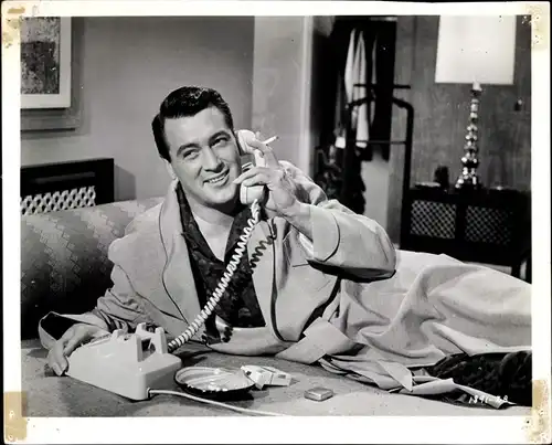 51 Pressefotos Rock Hudson, Portraits und Filmszenen