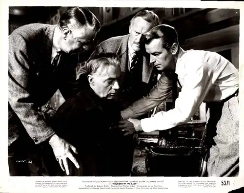 34 Pressefotos Alan Ladd, Pressefotos und Filmszenen