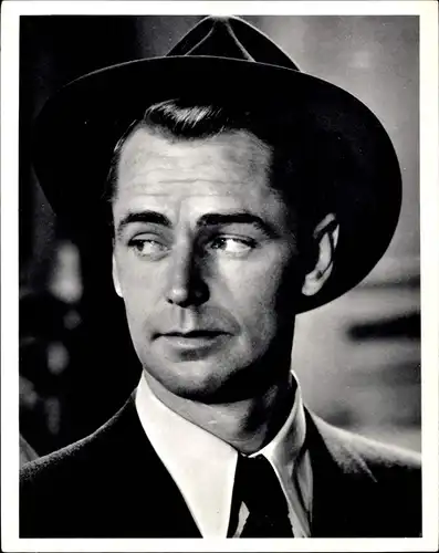 34 Pressefotos Alan Ladd, Pressefotos und Filmszenen