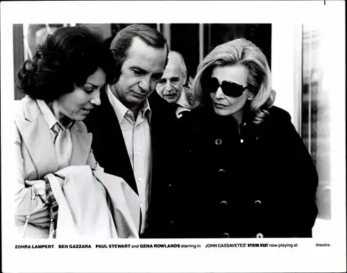 30 Pressefotos Ben Gazzara, Portraits und Filmszenen