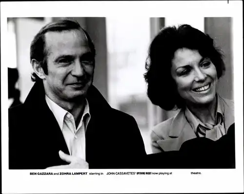 30 Pressefotos Ben Gazzara, Portraits und Filmszenen