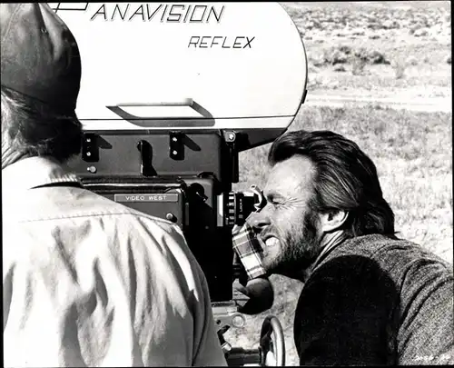 29 Pressefotos Clint Eastwood, Portraits und Filmszenen