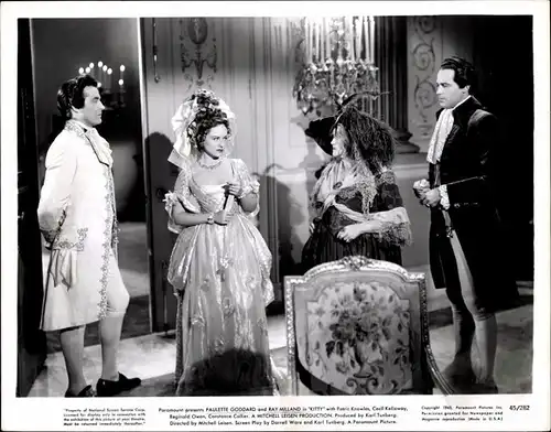 27 Pressefotos Ray Milland, Portraits und Filmszenen