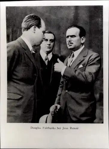 38 Pressefotos Douglas Fairbanks senior und junior, Portraits und Filmszenen
