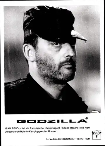 49 Pressefotos Jean Reno, Godzilla (1998), Portraits und Filmszenen