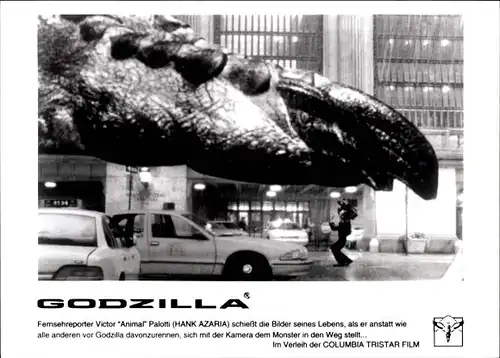 49 Pressefotos Jean Reno, Godzilla (1998), Portraits und Filmszenen