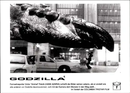 49 Pressefotos Jean Reno, Godzilla (1998), Portraits und Filmszenen